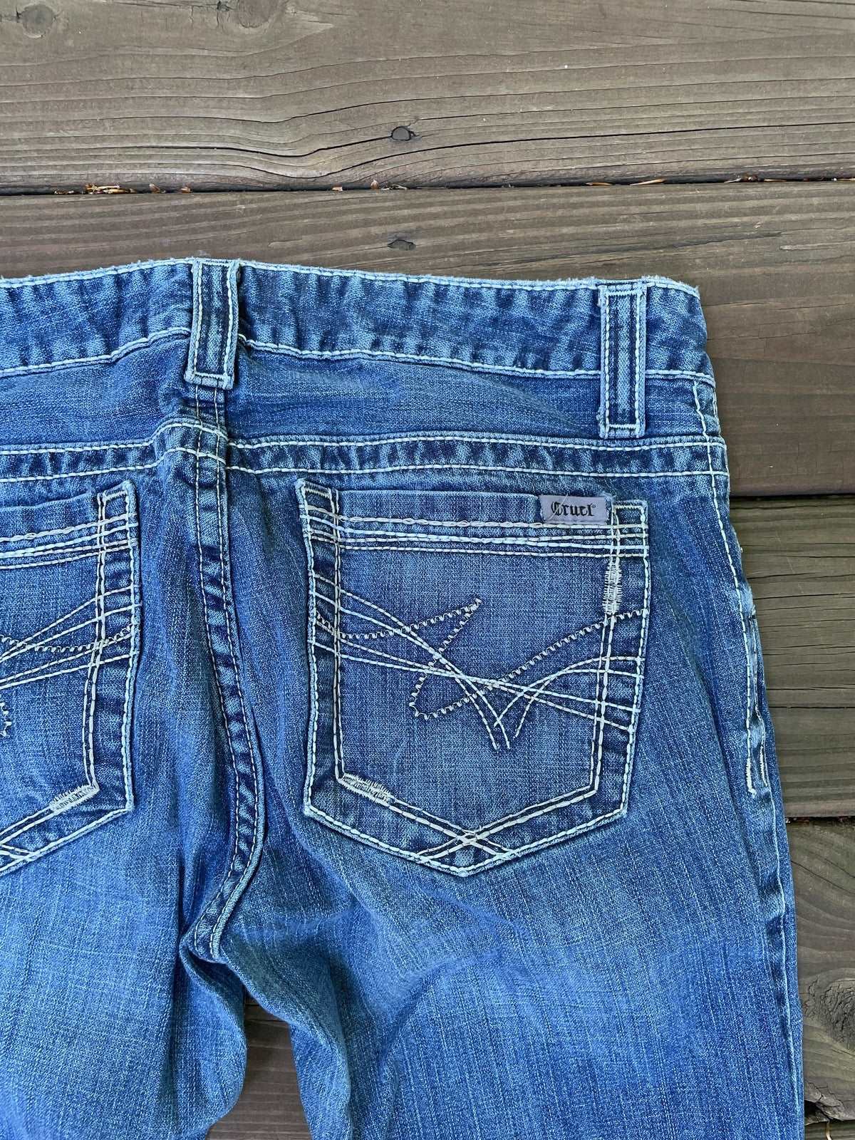 ThriftedEquestrian Clothing 29R Cruel Abby Denim Jeans - 29R/7