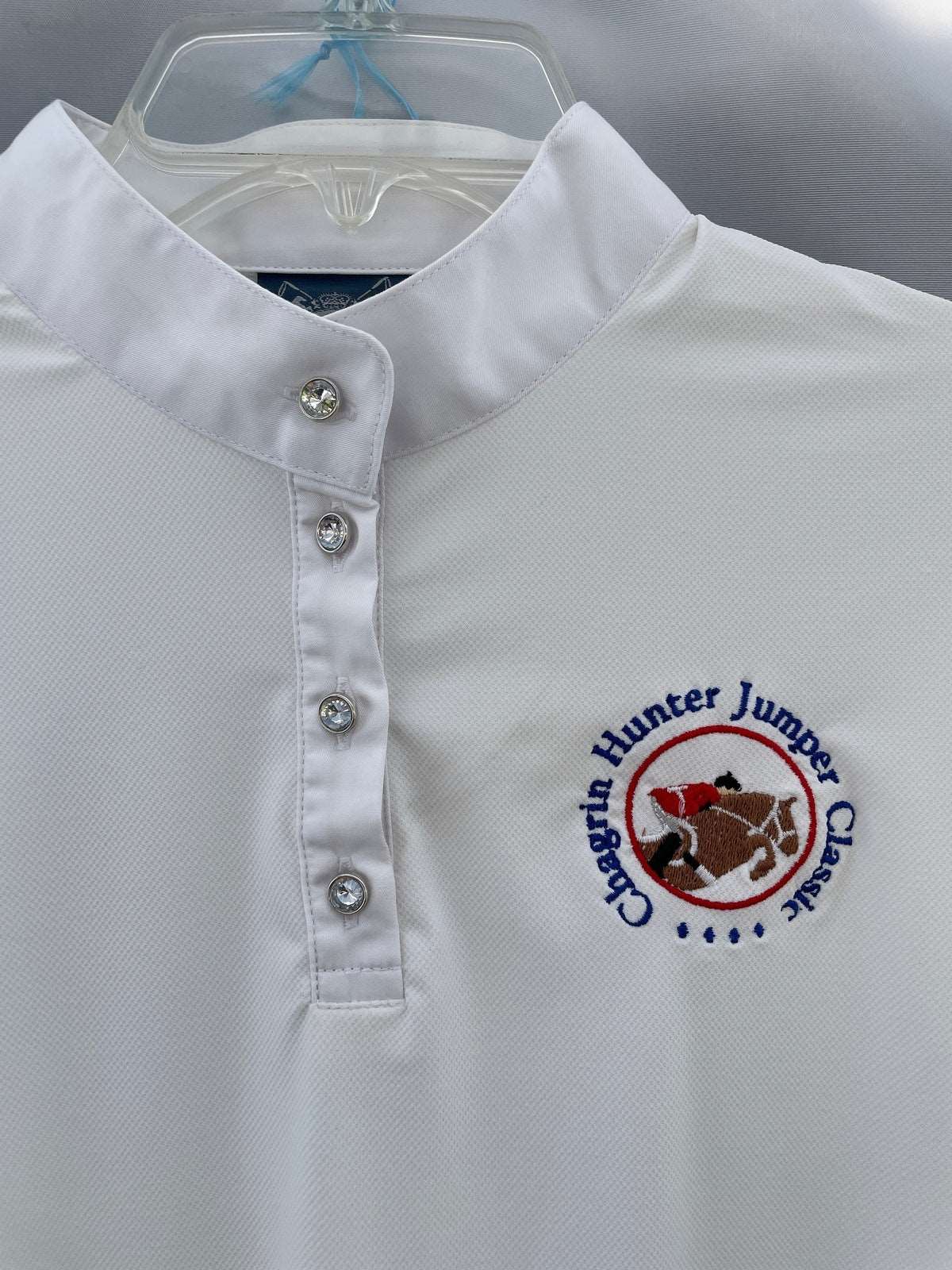 ThriftedEquestrian Clothing Large Huntington Equestrian Show Shirt - Large