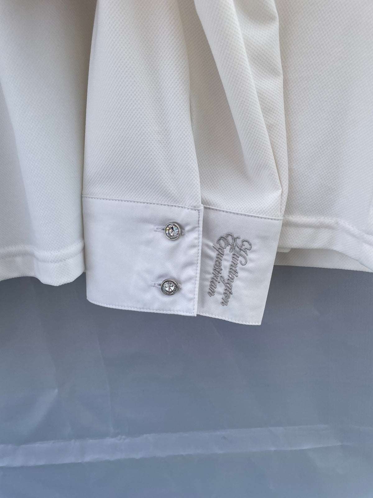 ThriftedEquestrian Clothing Large Huntington Equestrian Show Shirt - Large