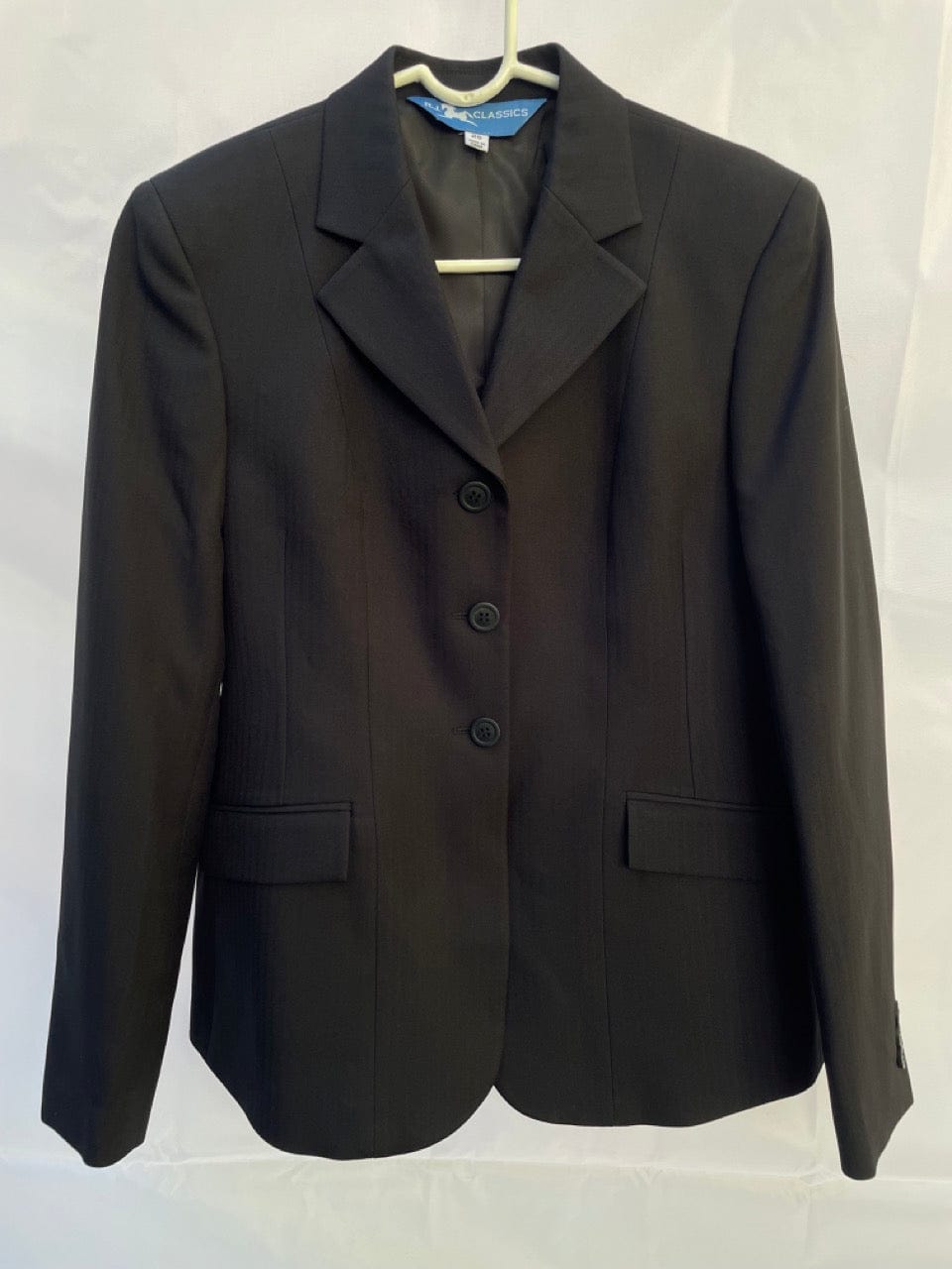 ThriftedEquestrian Clothing 2 Short RJ Classics Devon Show Coat Black - 2S