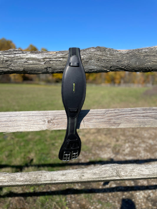 ThriftedEquestrian Girth Amerigo Special Short Girth with Elastic Insets - 30 cm