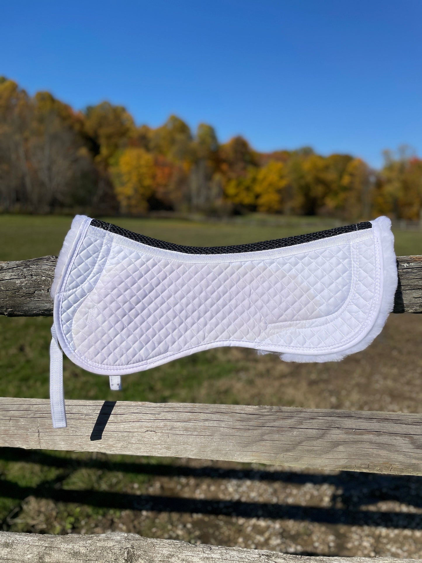 ThriftedEquestrian Half Pad ThinLine Trifecta Half Pad - Large