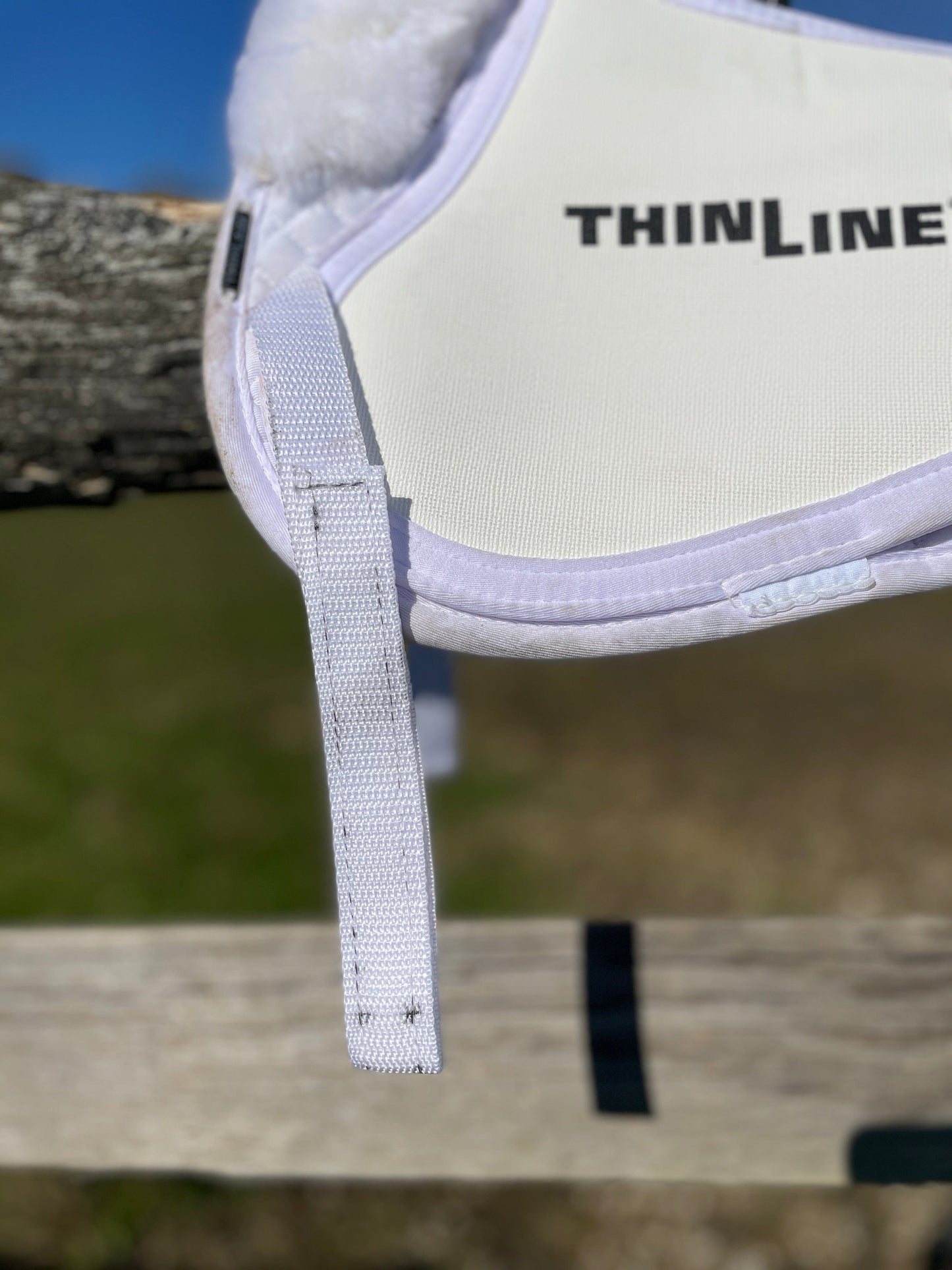 ThriftedEquestrian Half Pad ThinLine Trifecta Half Pad - Large