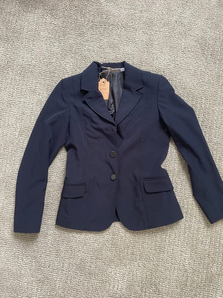 ThriftedEquestrian Jacket 10R RJ Classics Youth Skylar Jr. Grey Label Show Coat - 10R