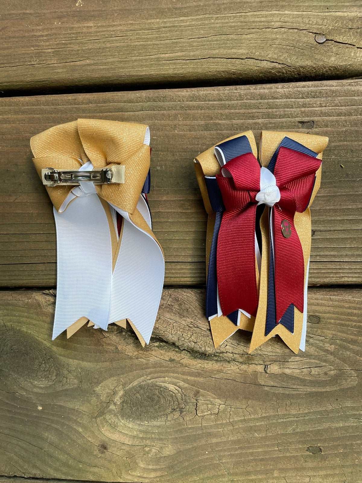 ThriftedEquestrian Apparel & Accessories OSFA PonyTailBows Hair Bows - Youth