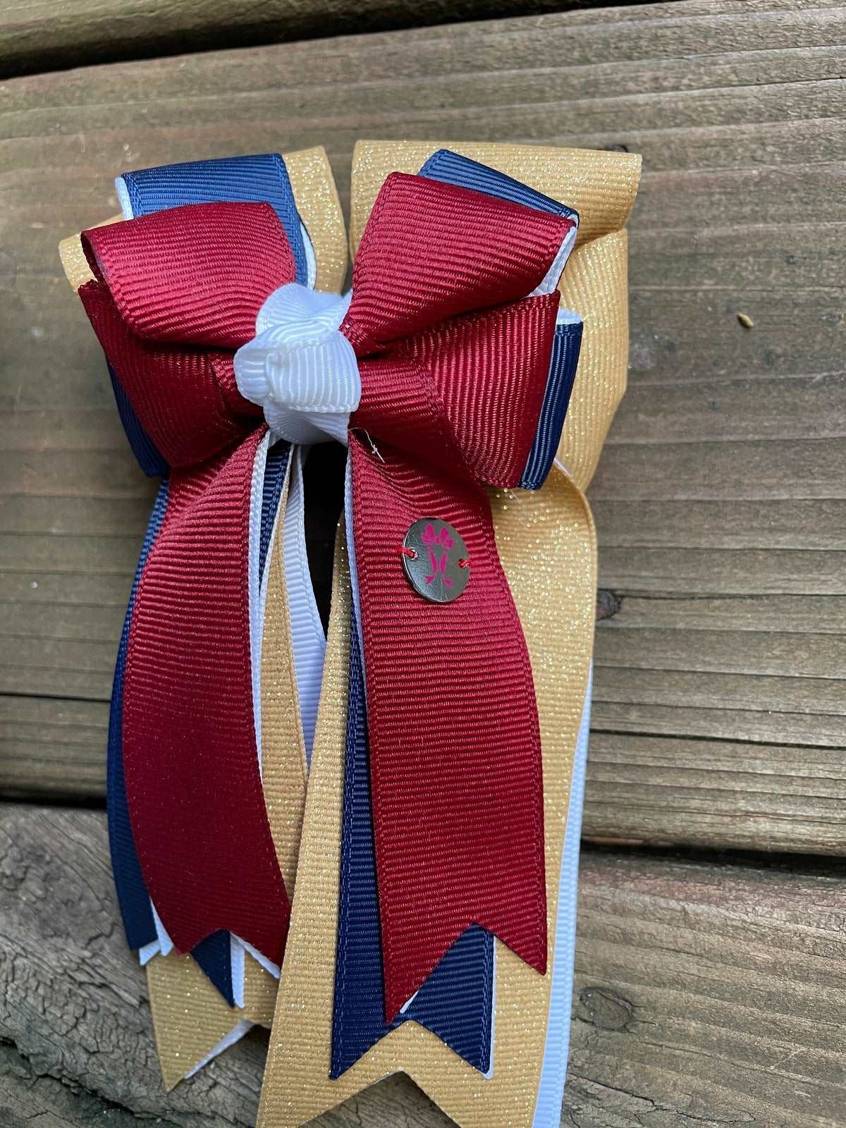 ThriftedEquestrian Apparel & Accessories OSFA PonyTailBows Hair Bows - Youth