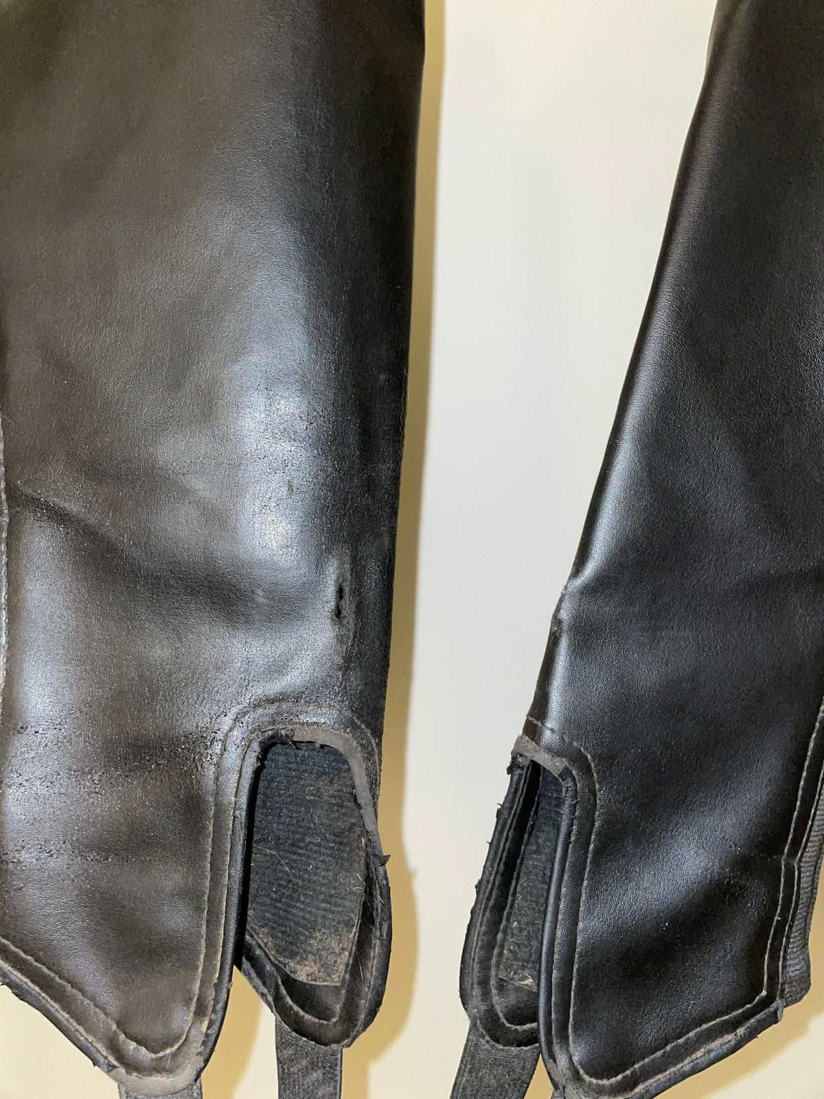 ThriftedEquestrian Boots Youth 8-9 Years Horze Half Chaps - Youth 8-9 Years Old