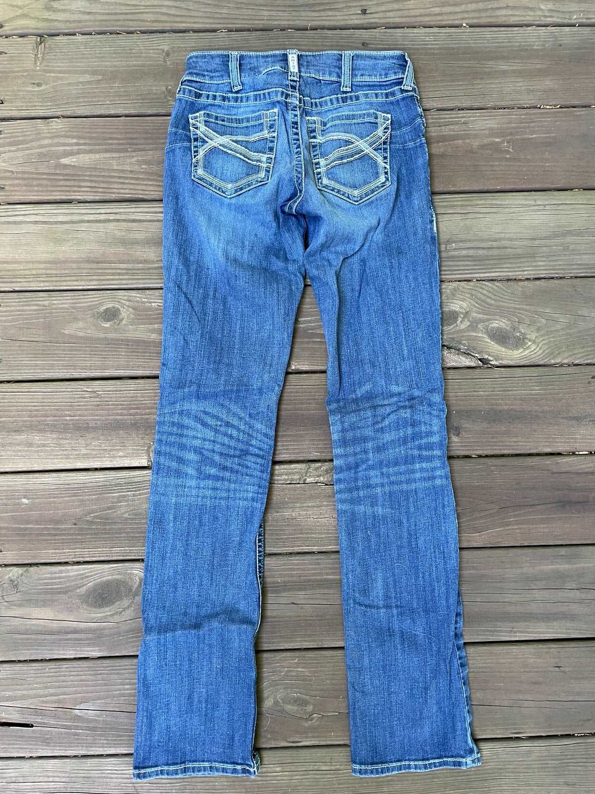 ThriftedEquestrian Clothing 28XL Ariat Real Denim Jeans - 28XL