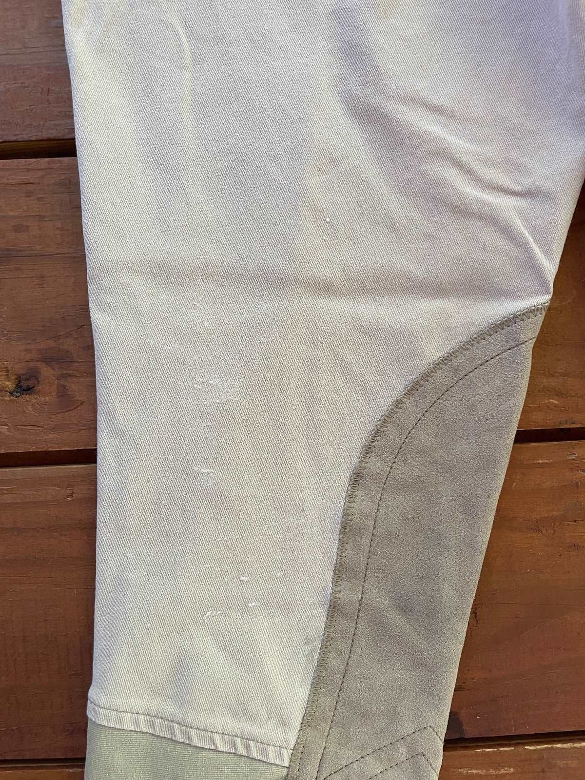 ThriftedEquestrian Clothing 24 Ariat Size Zip Breeches - 24
