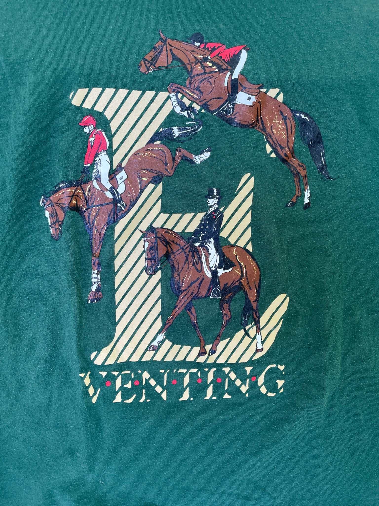 ThriftedEquestrian Clothing Youth XL Eventing Logo Tee - Youth XL