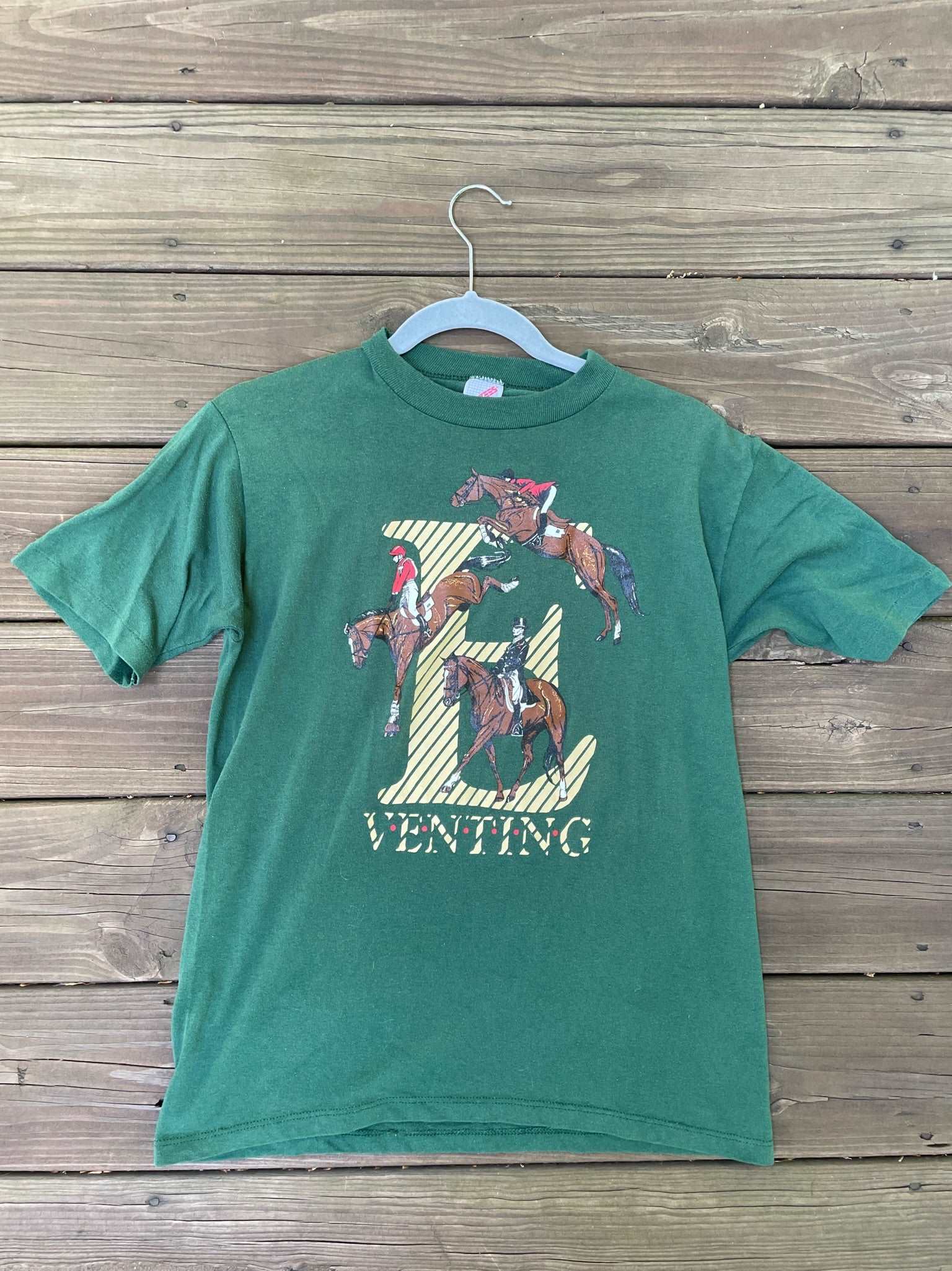 ThriftedEquestrian Clothing Youth XL Eventing Logo Tee - Youth XL