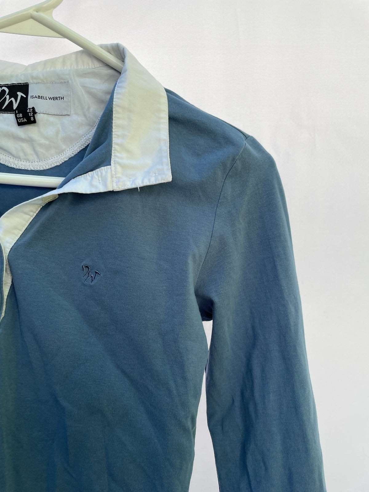 ThriftedEquestrian Clothing XS Isabell Werth Long Sleeve Show Shirt - XS