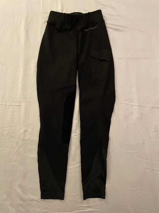 ThriftedEquestrian Clothing Noble Equestrian Knee Patch Tights - XS