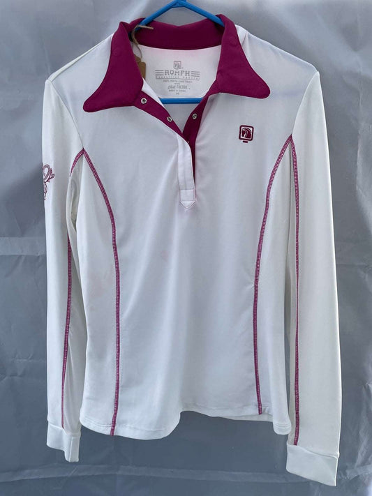 ThriftedEquestrian Clothing Medium Romfh Chill Factor Vented Show Shirt- Medium
