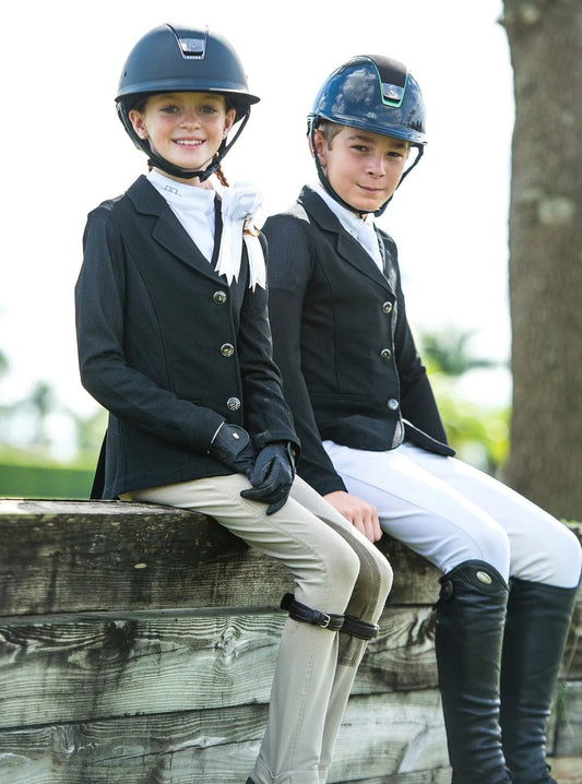 ThriftedEquestrian Clothing 9-10 Yrs Alessandro Albanese Show Jacket Black - Youth 9-10 Years