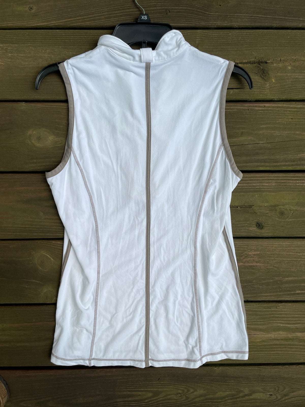 ThriftedEquestrian Clothing Large Goode Rider Quarter Zip Tank - Large