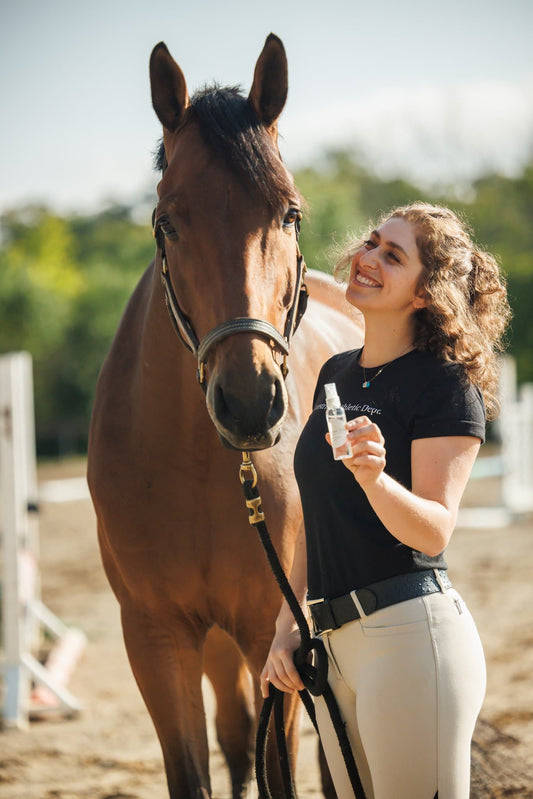 ThriftedEquestrian Clothing TE Equestrian Athletic Dept. T-Shirt