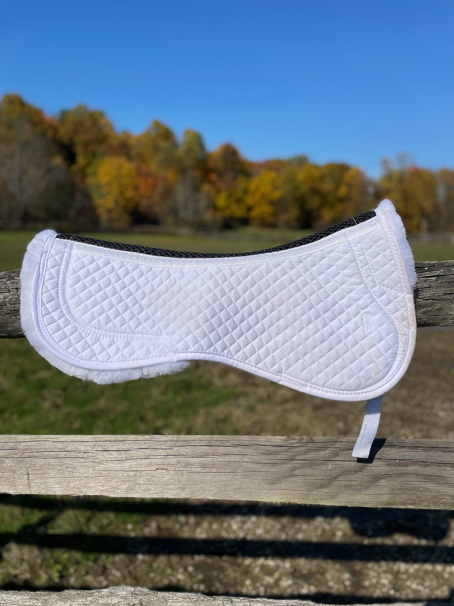 ThriftedEquestrian Half Pad ThinLine Trifecta Half Pad - Large