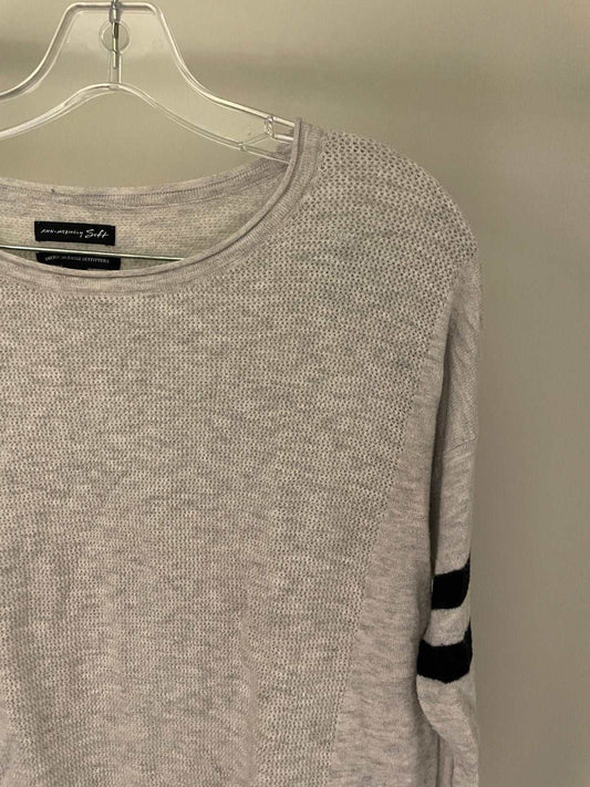 ThriftedEquestrian Sweater Medium American Eagle Grey Sweater