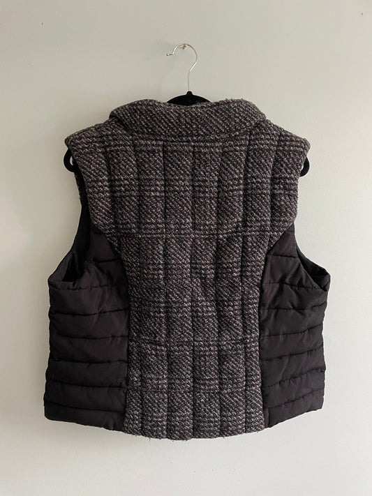 ThriftedEquestrian Vest XL / Grey/Black RuffHewn Vest - XL