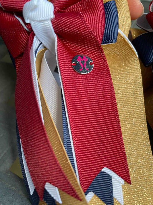 ThriftedEquestrian Apparel & Accessories OSFA PonyTailBows Hair Bows - Youth