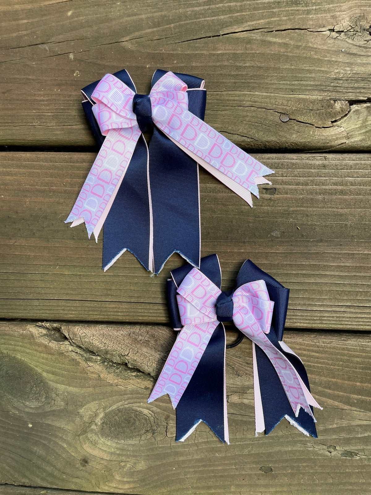 ThriftedEquestrian Apparel & Accessories OSFA PonyTailBows Hair Bows - Youth