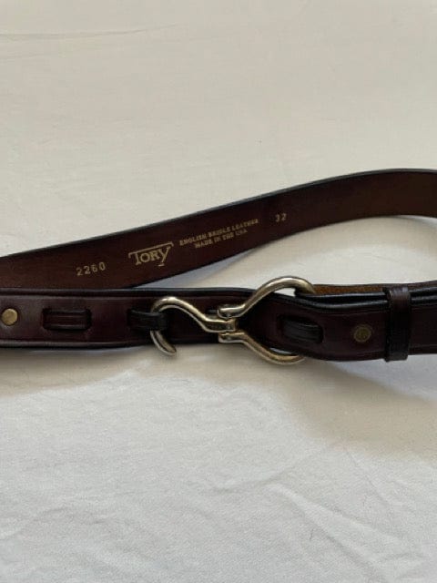 ThriftedEquestrian Belts 32 Inches Tory Leather Belt - 32