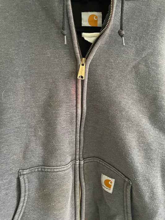 ThriftedEquestrian Large / Grey Carhartt Unisex Full Zip - Large