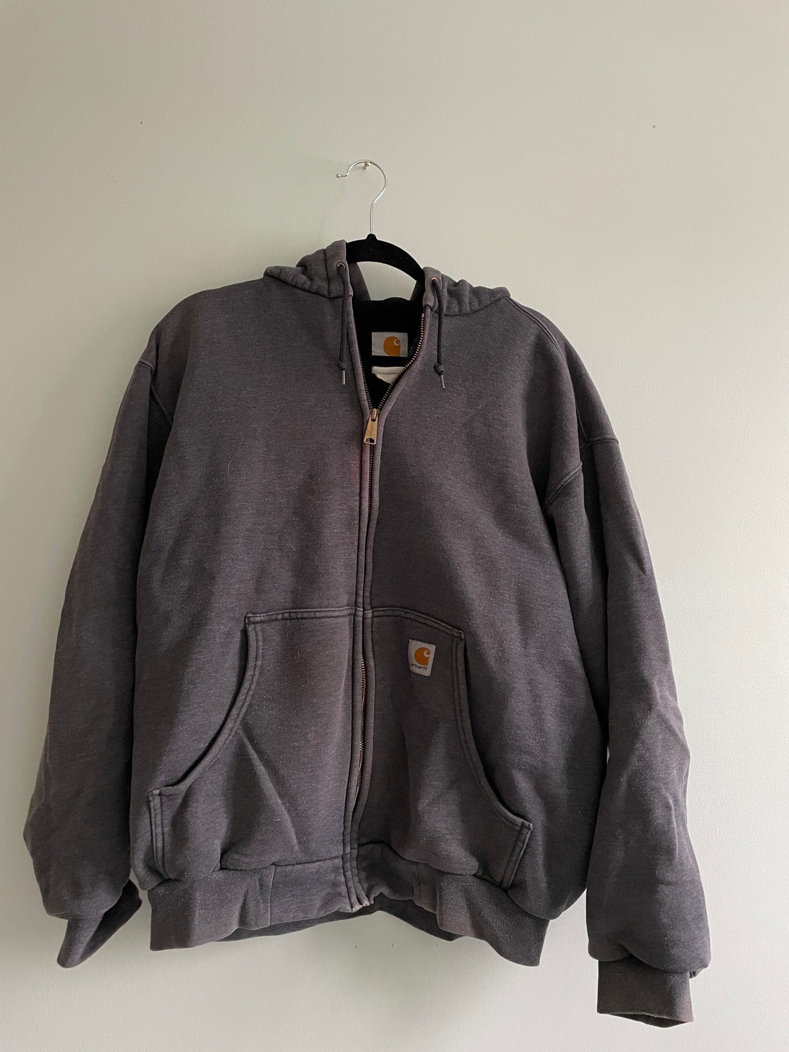 ThriftedEquestrian Large / Grey Carhartt Unisex Full Zip - Large