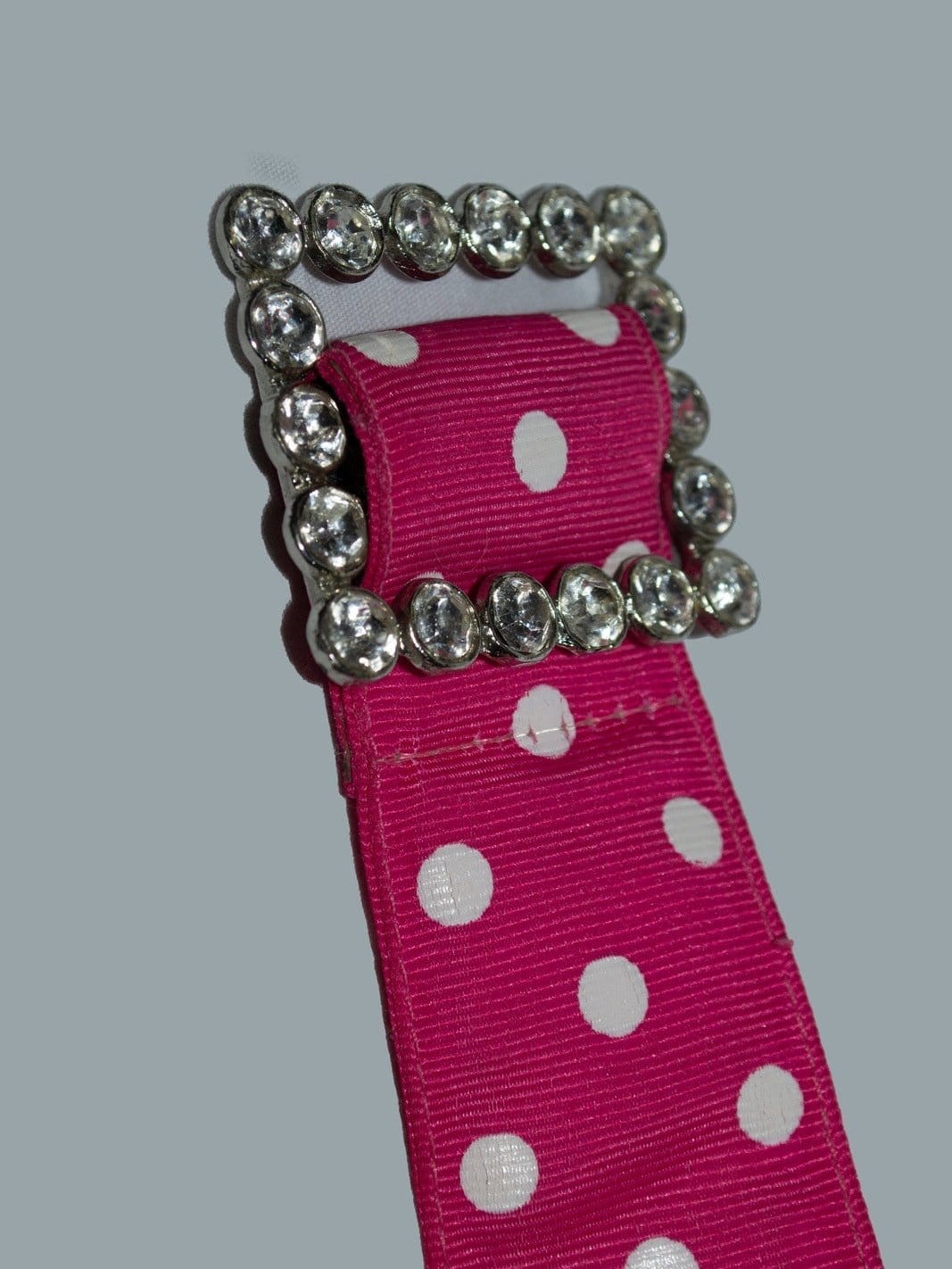 ThriftedEquestrian Clothing Accessories Youth Adjustable Kemestry Polka Dot Belt- Youth