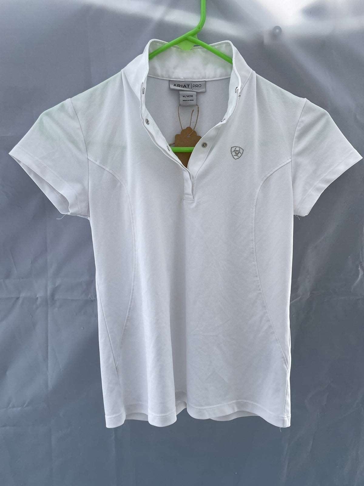 ThriftedEquestrian Clothing Medium Ariat Pro Series Show Shirt Short Sleeve - Youth Medium