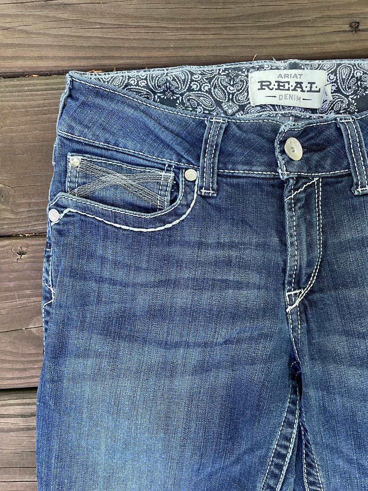Ariat Real Denim Jeans - 29XL –ThriftedEquestrian
