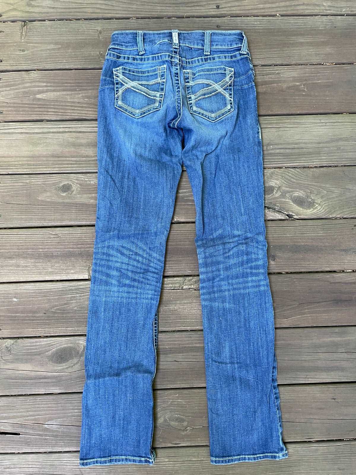 ThriftedEquestrian Clothing 28XL Ariat Real Denim Jeans - 28XL