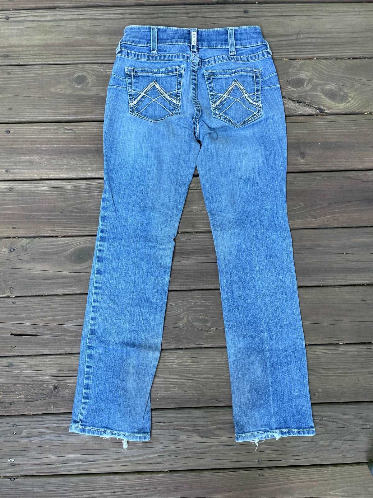 ThriftedEquestrian Clothing 29R Ariat Real Denim Jeans - 29R