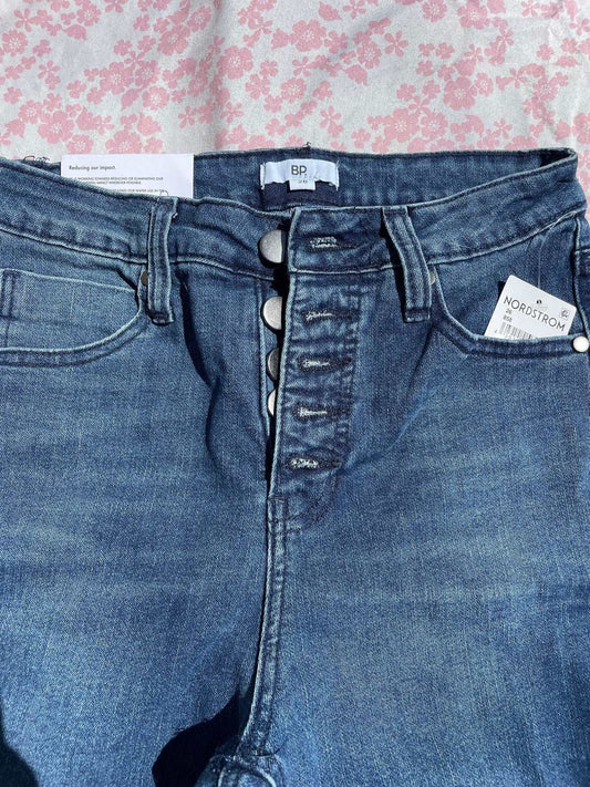 ThriftedEquestrian Clothing 26 BP button front high rise Skinny Jeans NWT - 26