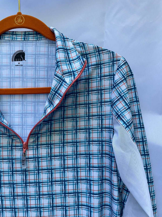 ThriftedEquestrian Clothing Medium EIS Patterned Long Sleeve - Medium