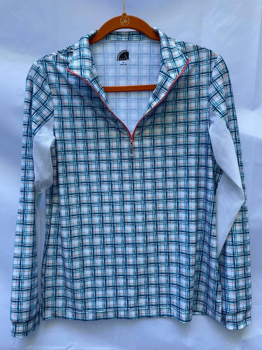 ThriftedEquestrian Clothing Medium EIS Patterned Long Sleeve - Medium