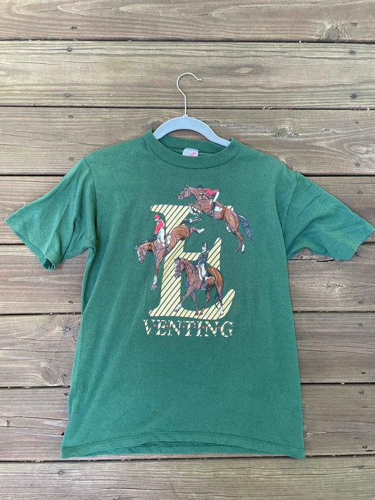 ThriftedEquestrian Clothing Youth XL Eventing Logo Tee - Youth XL