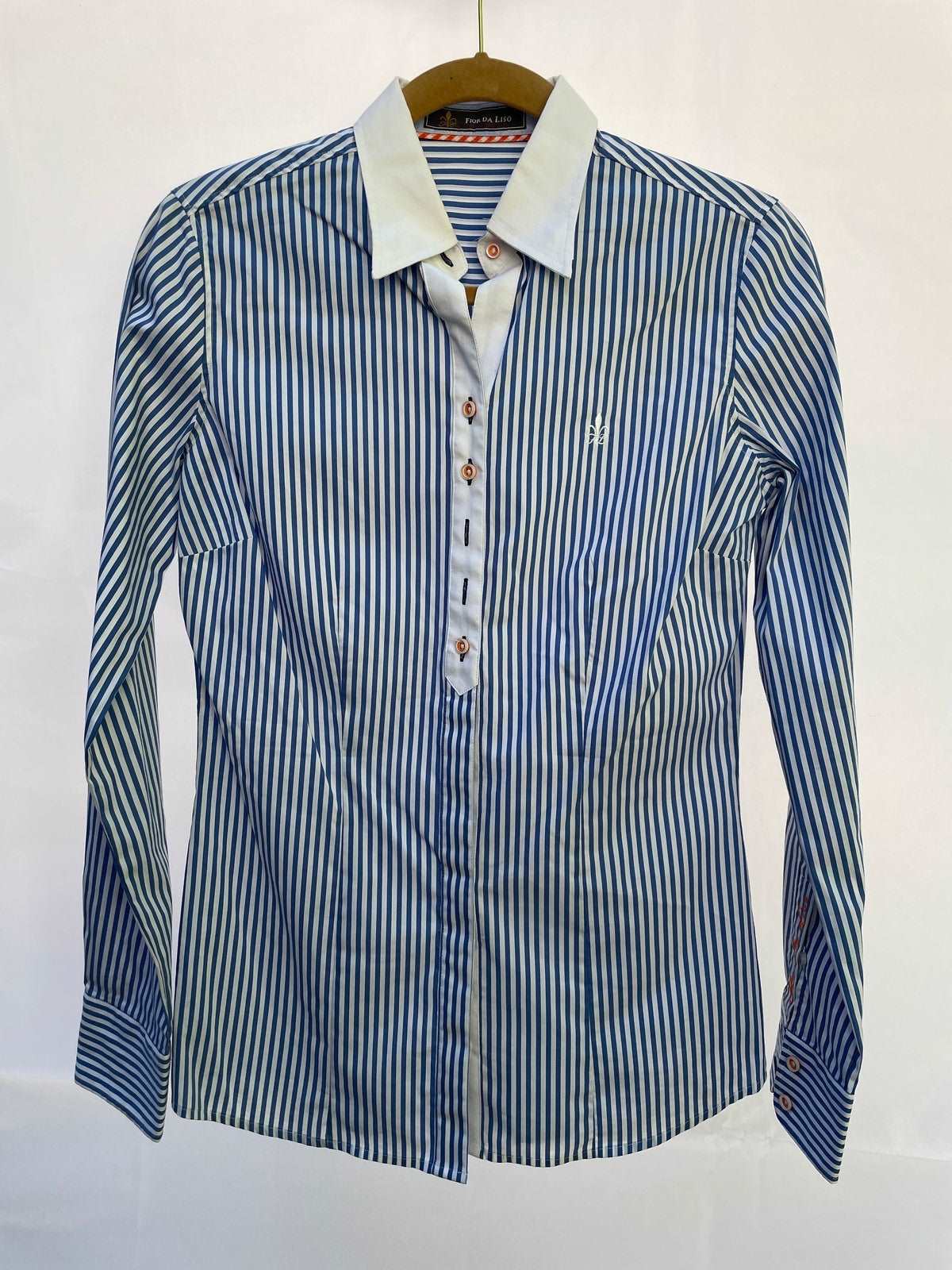 ThriftedEquestrian Clothing 6 Fior Da Liso Button up - 6