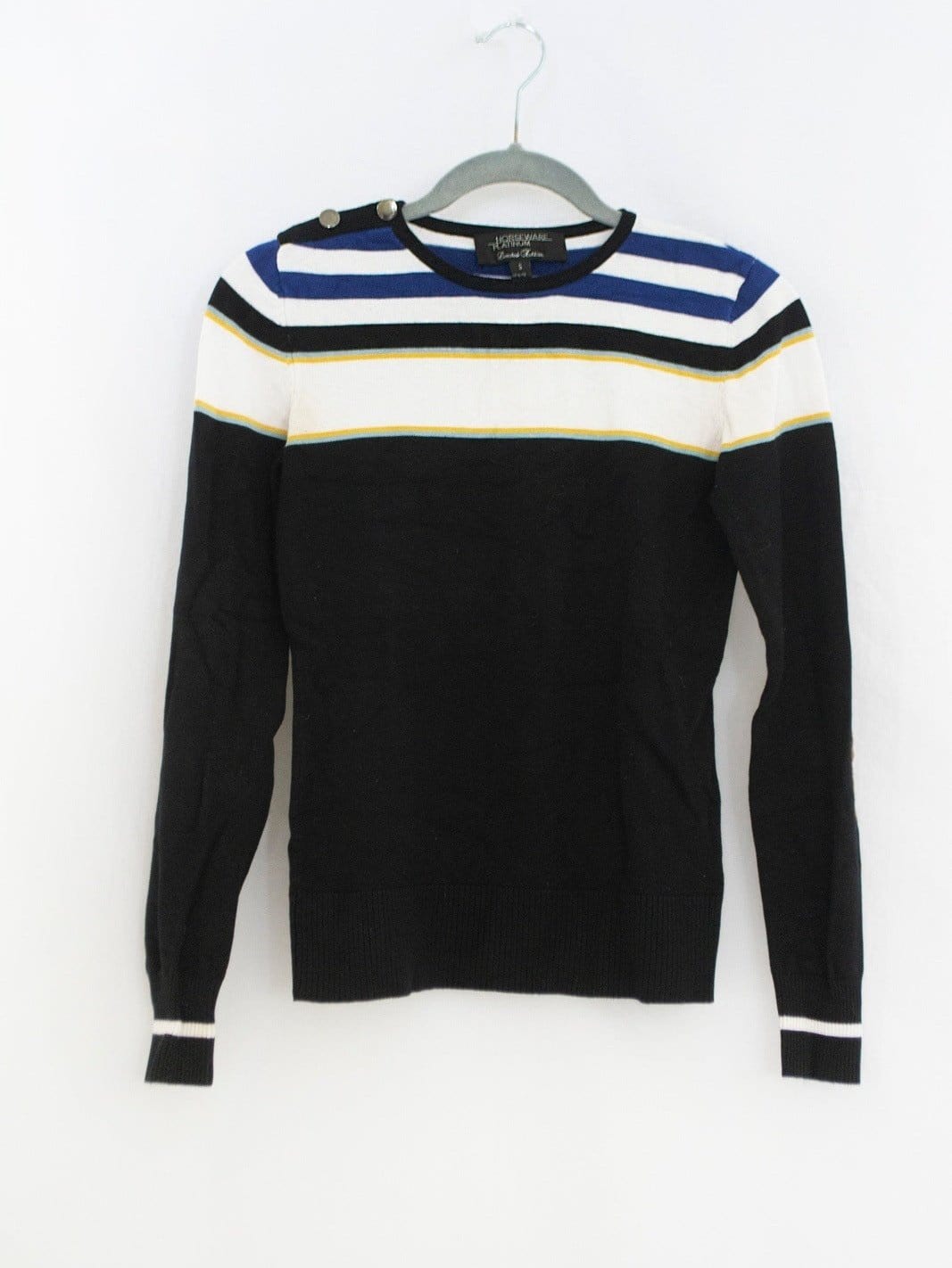 ThriftedEquestrian Clothing Small Horseware Premium Striped Sweater - Small