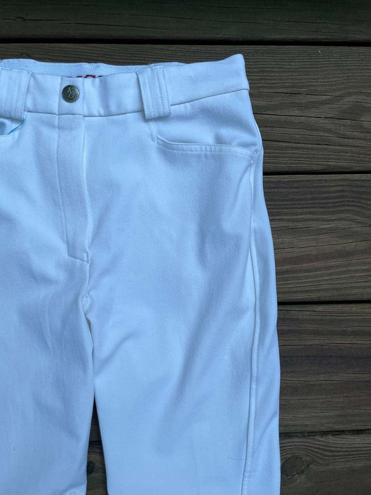 ThriftedEquestrian Clothing Youth 13/14 Kingsland Knee Patch Breeches - Youth 13/14