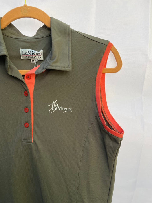 ThriftedEquestrian Clothing Medium LeMieux Sleeveless Polo - Medium