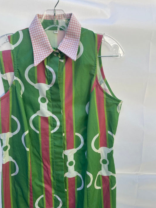 ThriftedEquestrian Clothing 6 Middy & Me Dress - 6