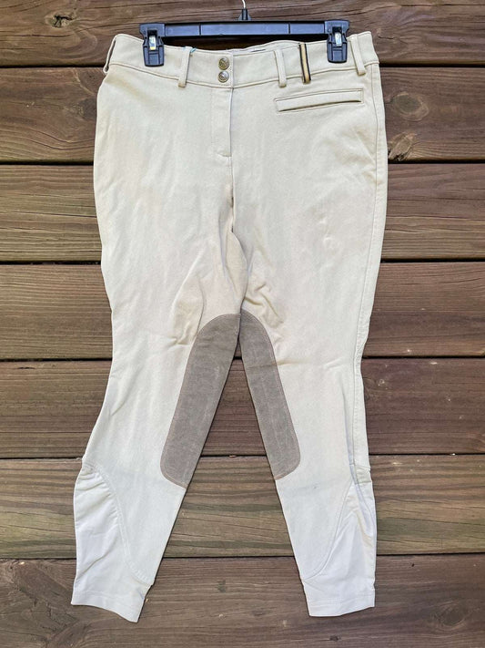 ThriftedEquestrian Clothing 28R Noble Equestrian Knee Patch Breeches - 28R