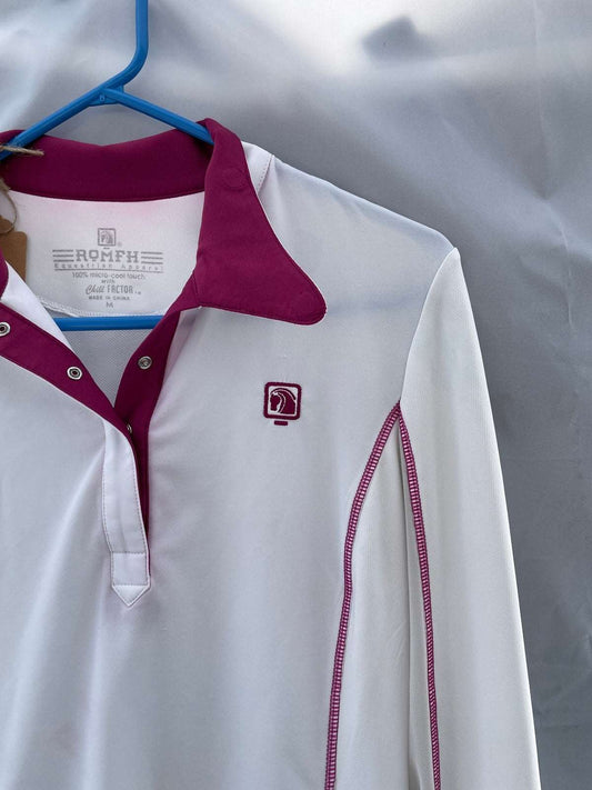 ThriftedEquestrian Clothing Medium Romfh Chill Factor Vented Show Shirt- Medium
