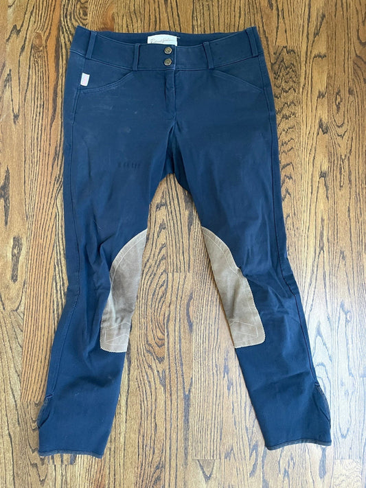 ThriftedEquestrian Clothing 28R Tailored Sportsman Vintage Knee Patch Breeches - 28R