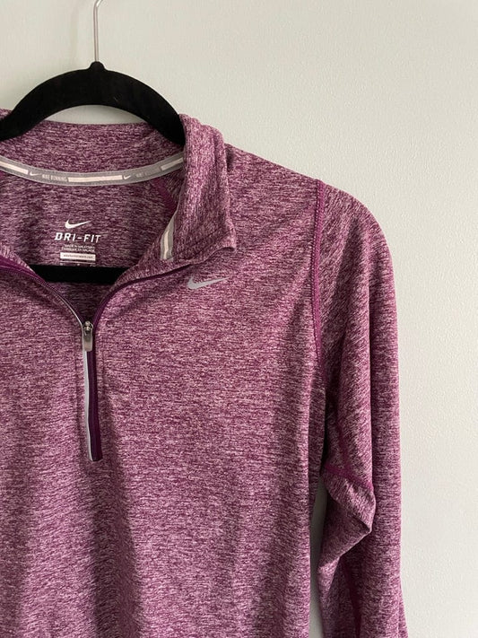 ThriftedEquestrian Small / Purple Nike Quarter Zip - Small