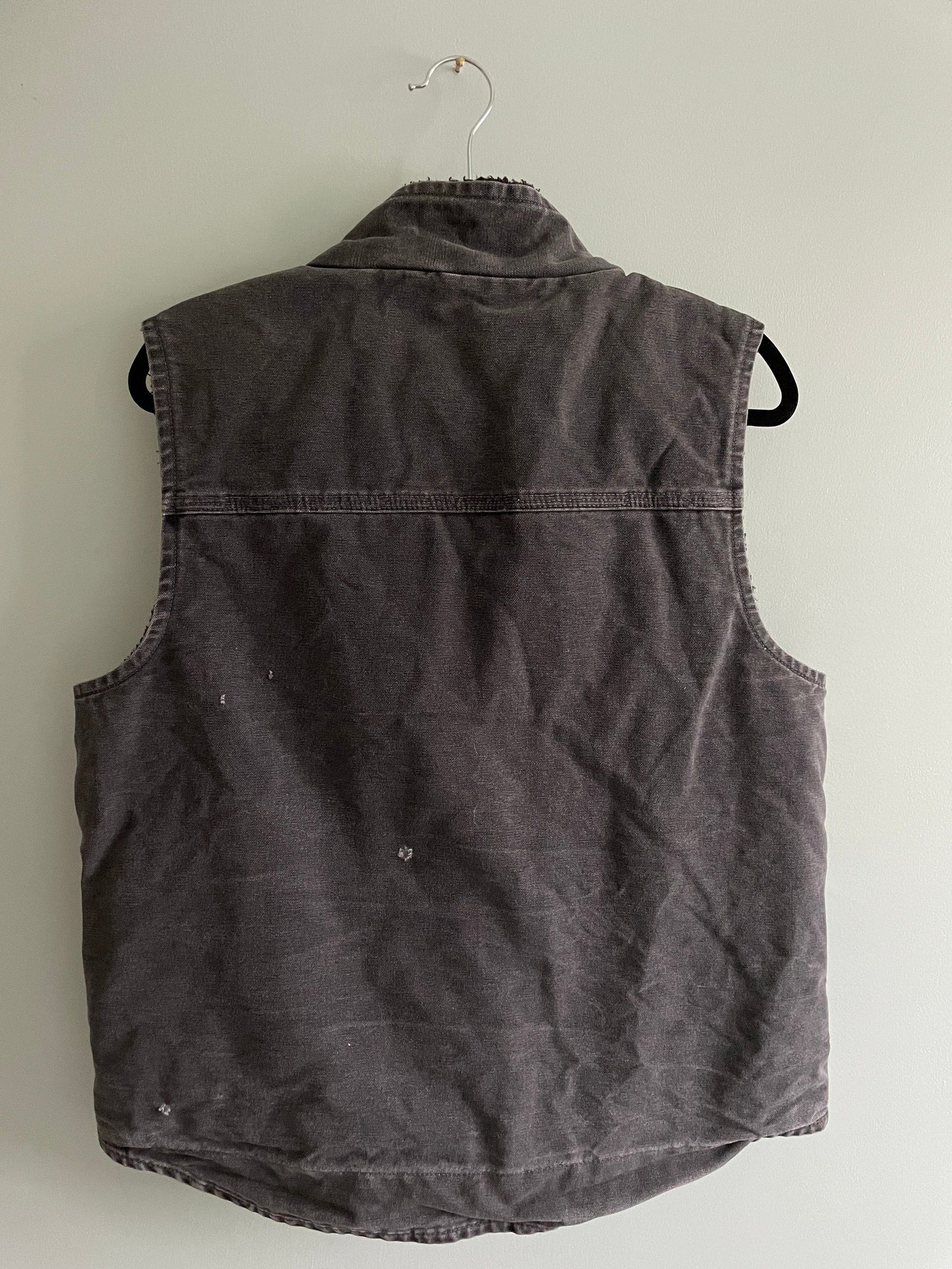 ThriftedEquestrian Vest Medium / Grey Carhartt Canvas Vest - Medium